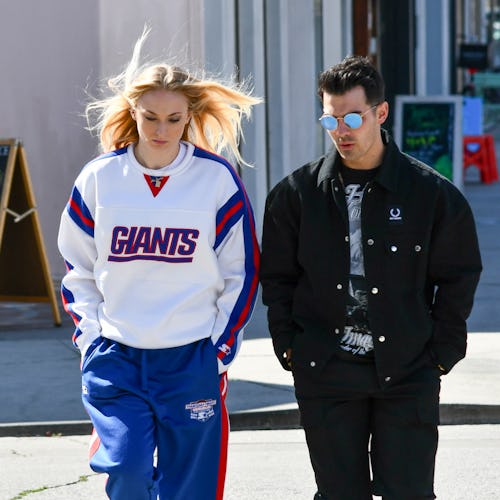 Sophie Turner and Joe Jonas in LA on March 2, 2020.