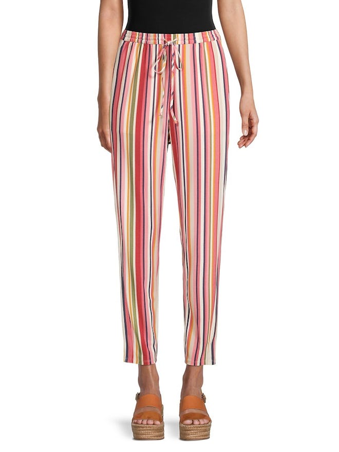 BCBGeneration Multicolored Striped Pants