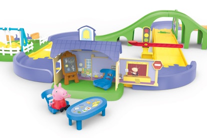 The All Around Peppa's Town Playset is a new 'Peppa Pig' toy from Hasbro.