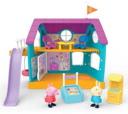 The new 'Peppa Pig Clubhouse' play set includes two figurines from the show. 
