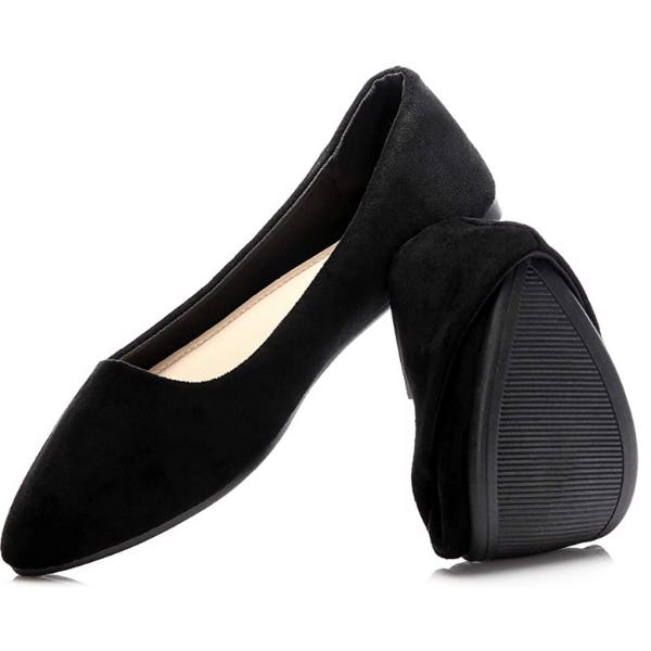 HEAWISH Suede Ballet Flats