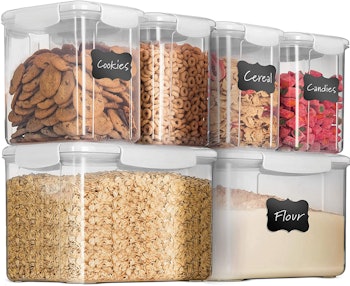 FineDine Airtight Food Storage Containers (6 pack)