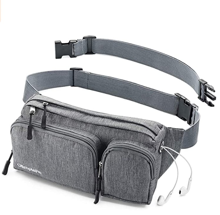 Fanny Pack Cute Waist Bag w/Headphone Hole