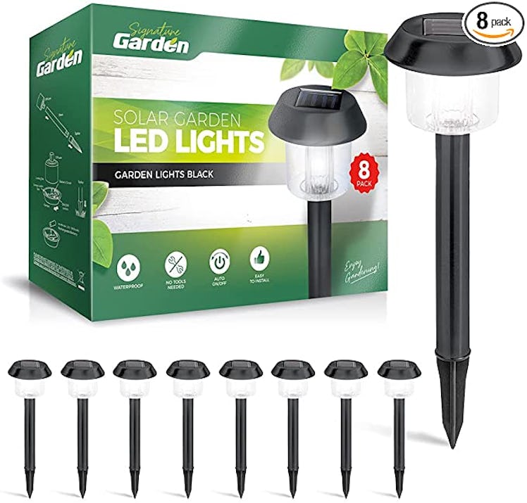 Signature Garden Solar Garden Lights (8-Pack)