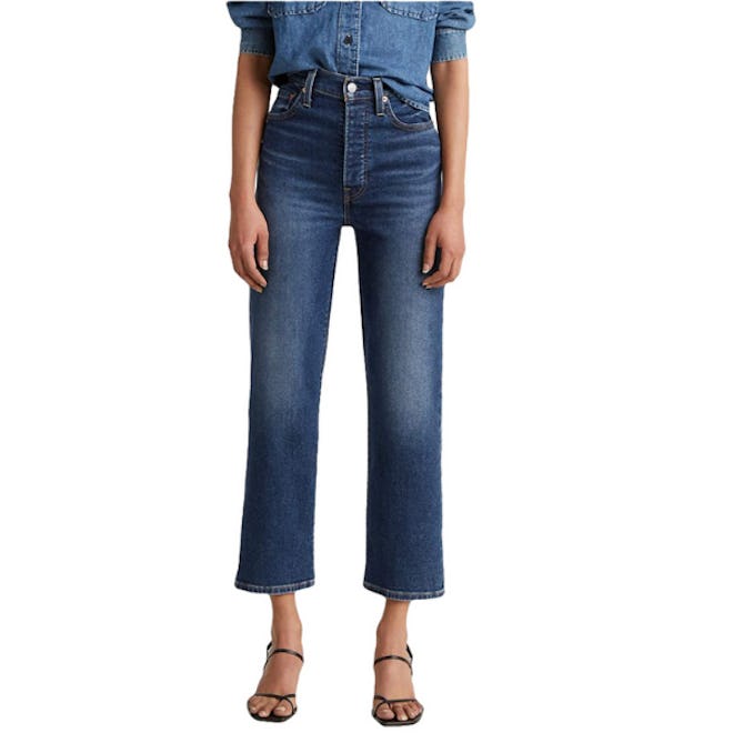 Levi’s Ribcage Straight Ankle Jeans