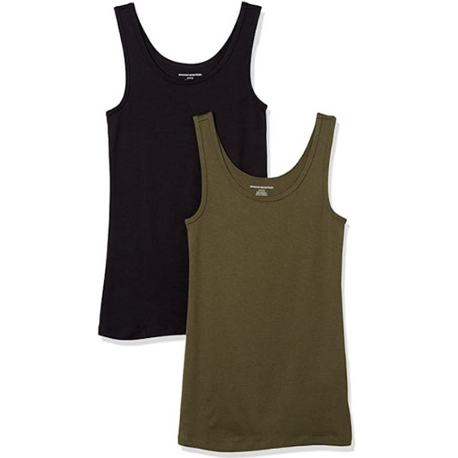 Amazon Essentials Slim-Fit Tank (2-Pack)