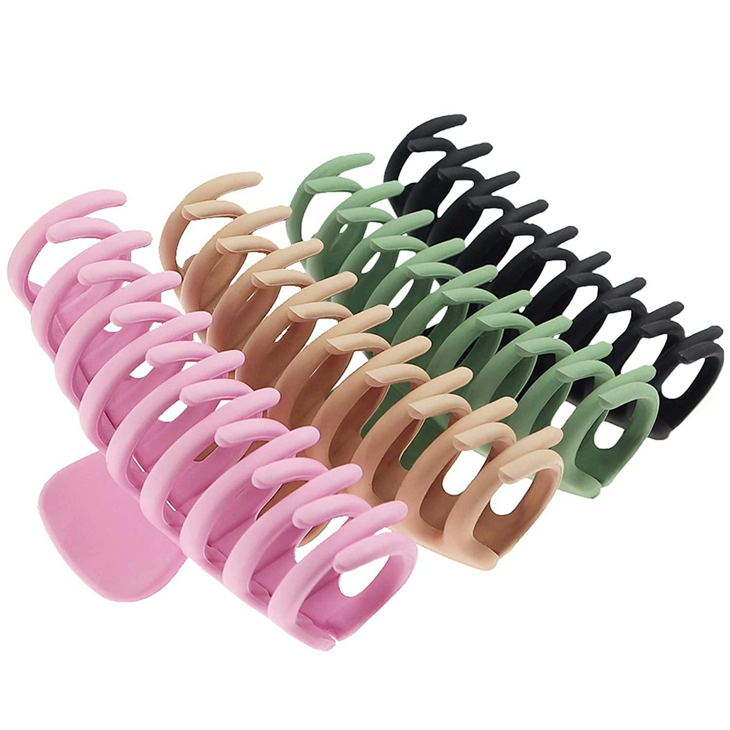 TOCESS Big Hair Claw Clips (4 Pack)