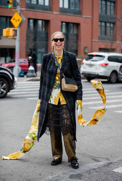 Chloe King at New York Fashion Week Fall/Winter 2022.