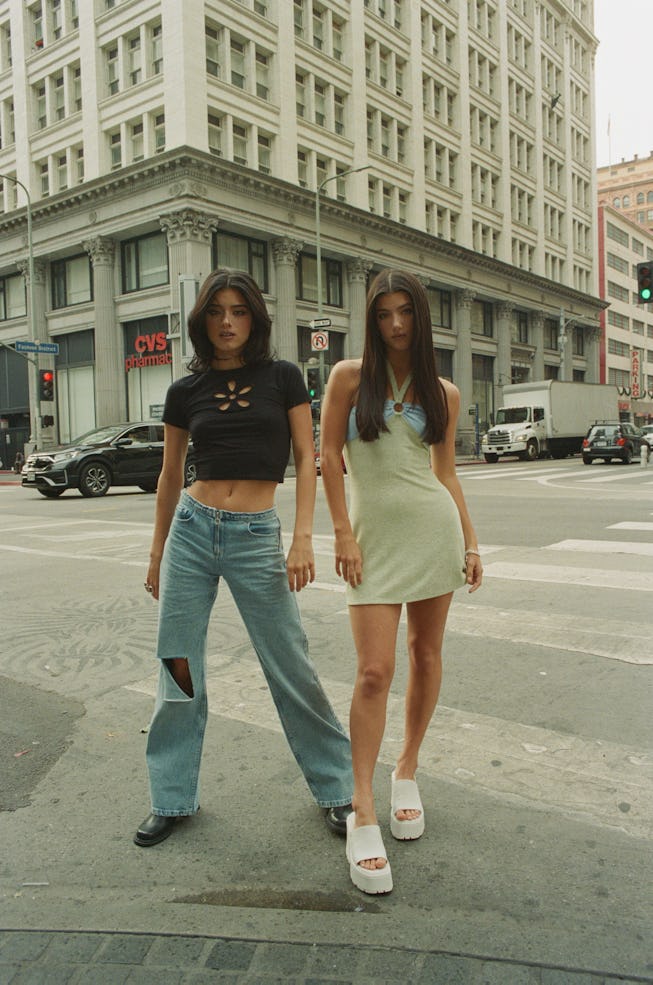 Dixie & Charli D'Amelio Launch New Social Tourist Collection