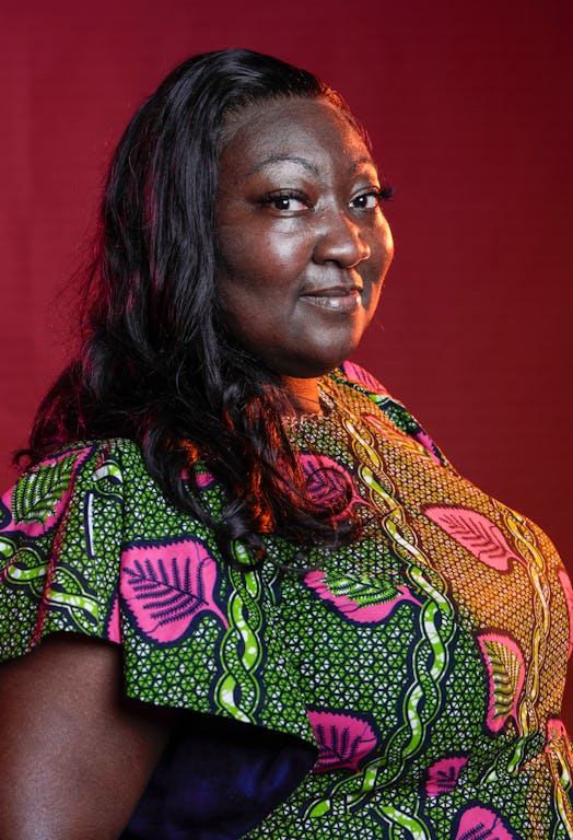 Lady Phyll poses for a portrait during UK Black Pride at The Roundhouse on July 04, 2021 in London, …