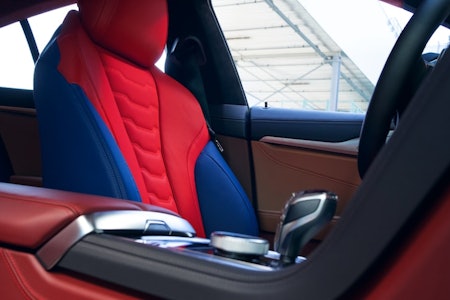 Jeff Koons BMW M850i x Drive Gran Coupe interior
