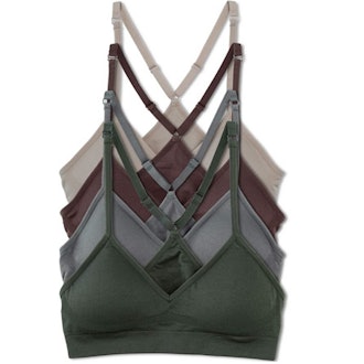 Kalon Racerback Sports Bralette (4-Pack)