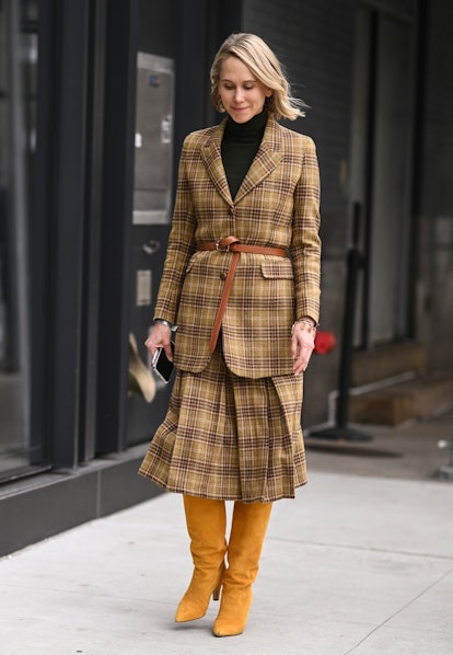 Indre Rockefeller at New York Fashion Week Fall/Winter 2022.