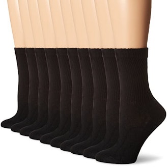 Hanes Value Pack Crew Socks (10-Pairs)