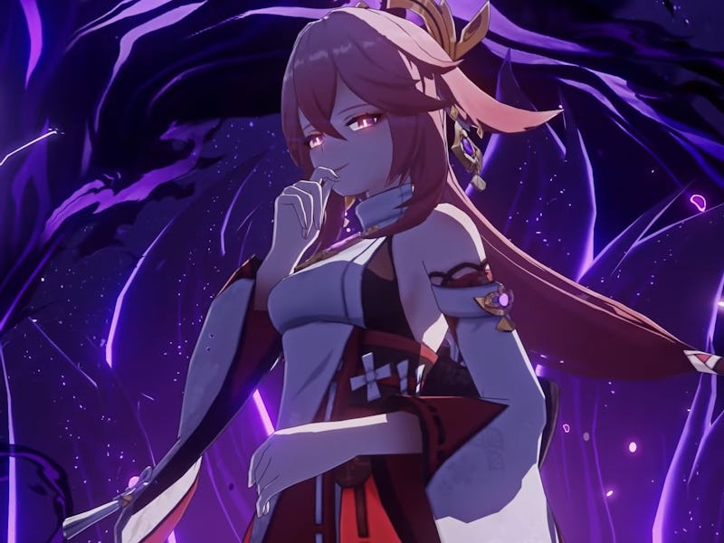 genshin impact yae miko