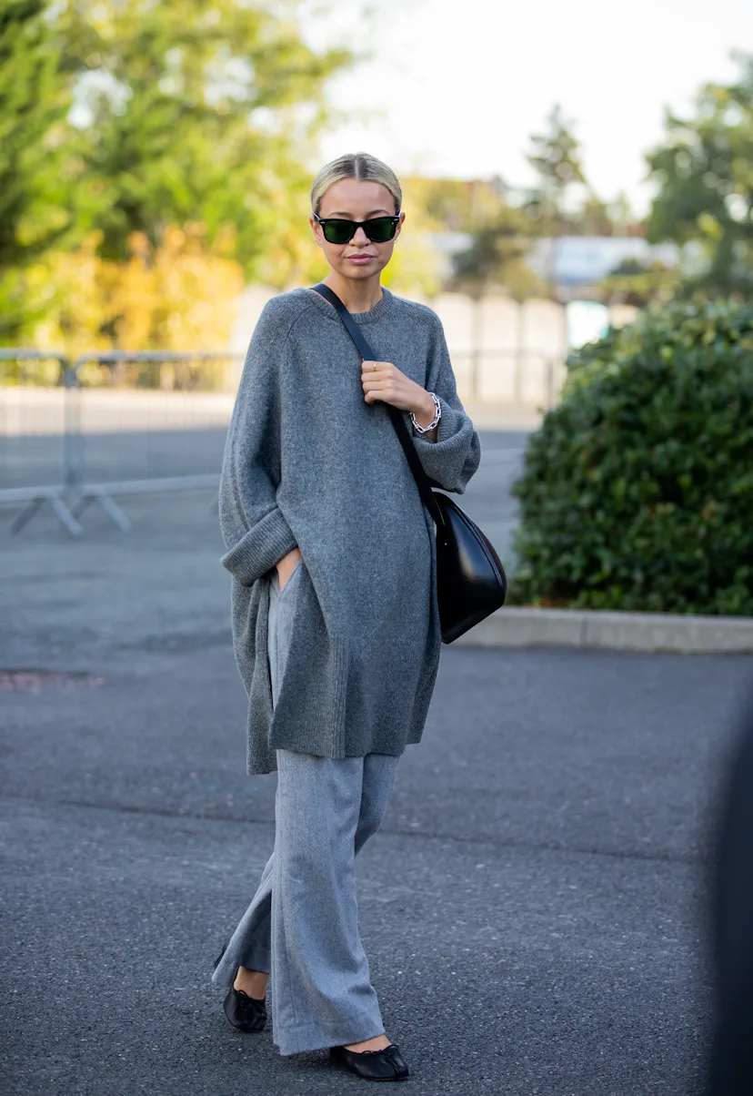 formal dress over pants How to Wear the Dress-Over-Pants Fashion Trend