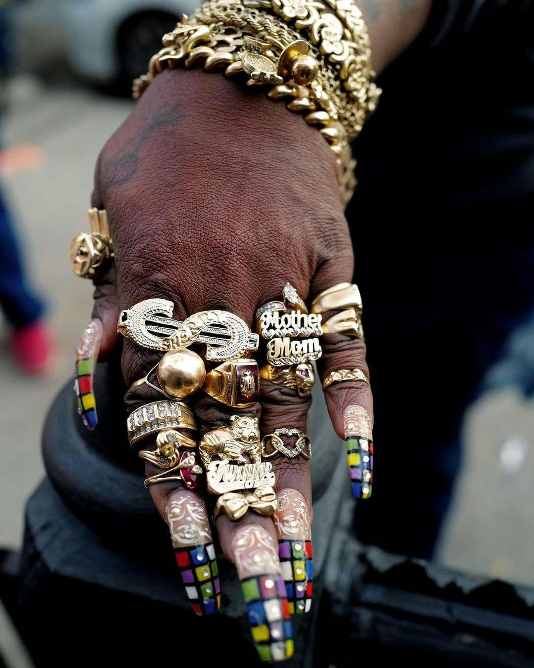 ghetto gold name necklace