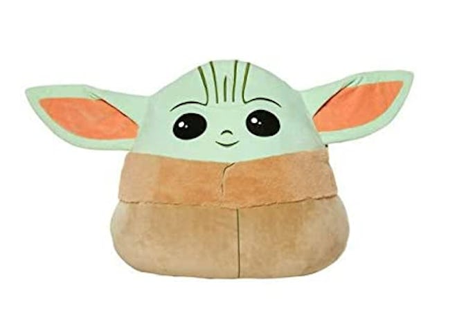 Baby Yoda is one of the most popular and rare Squishmallows.