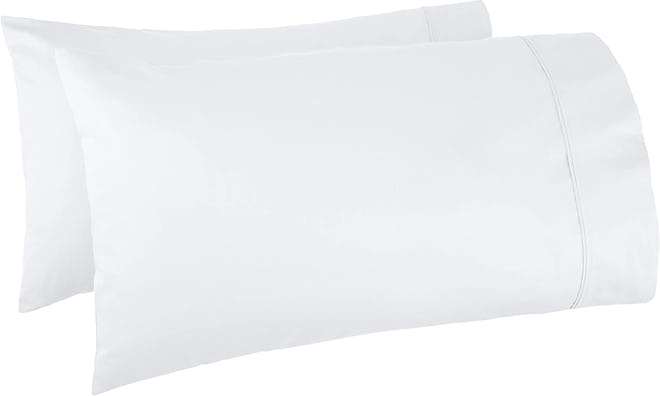 Amazon Basics 400-Thread-Count Cotton Pillowcases (Set of 2)
