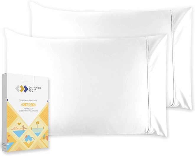 California Design Den 100% Cotton Pillowcase (Set of 2) 