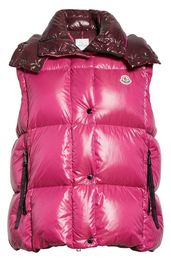 Moncler Luzule Windproof Water-Resistant Down Puffer Vest