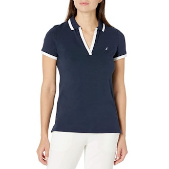 Nautica Stretch Cotton Polo Shirt