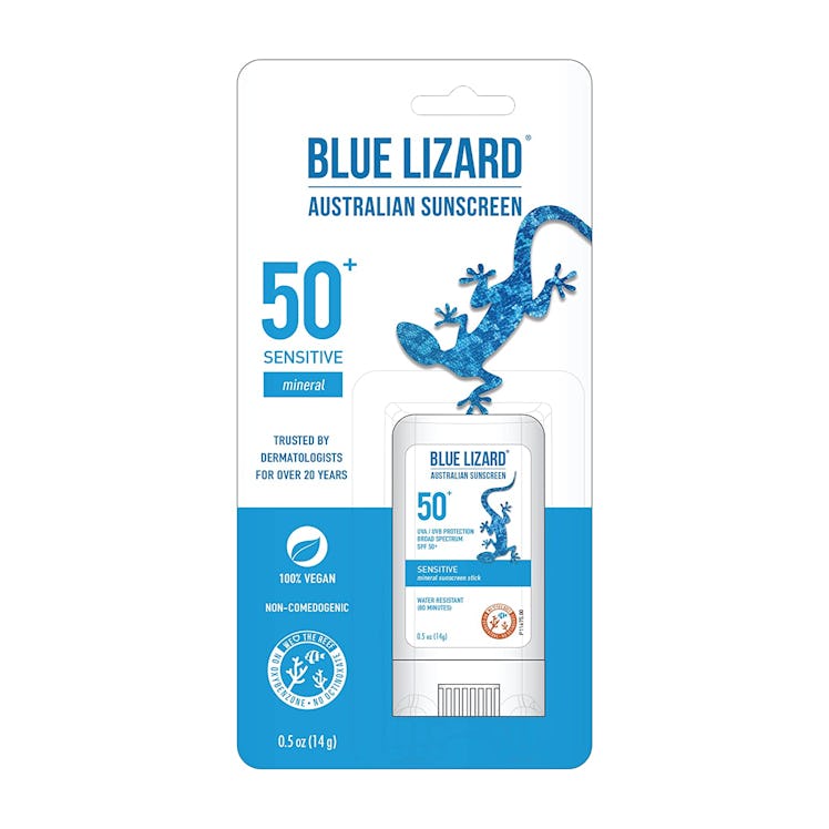 Blue Lizard Mineral Sunscreen Stick, 0.5 Oz