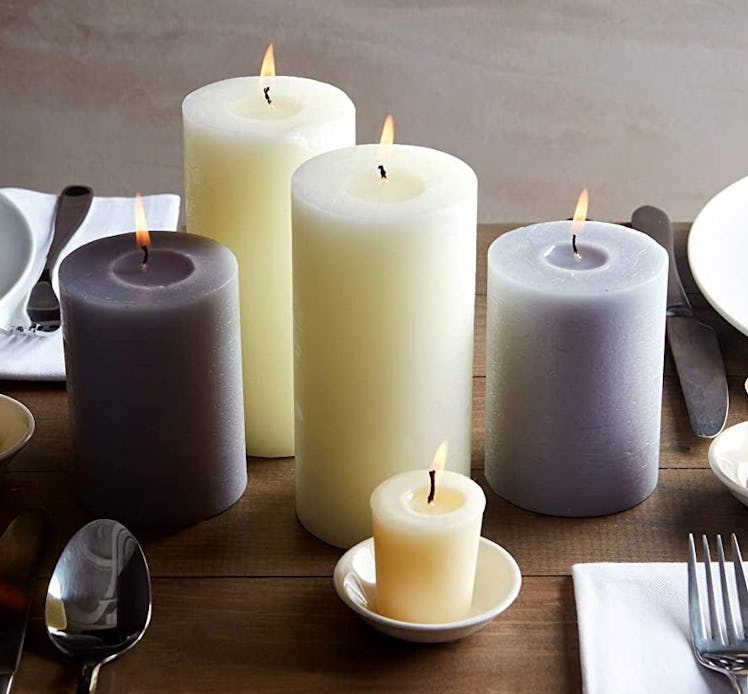 Melt Candle Company Pillar Candles (Set of 3)