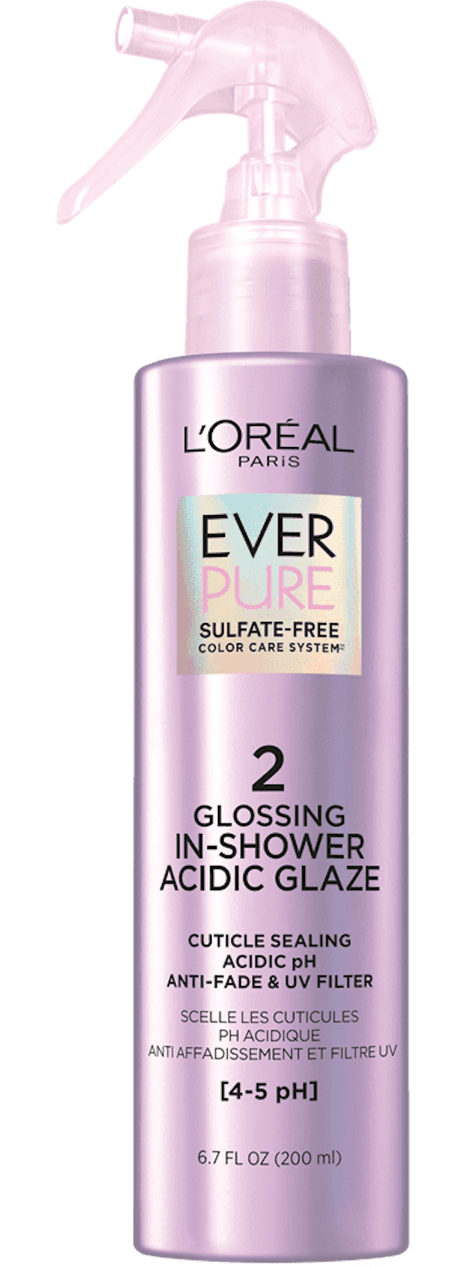 Sulfate-Free Glossing In Shower Acidic Glaze