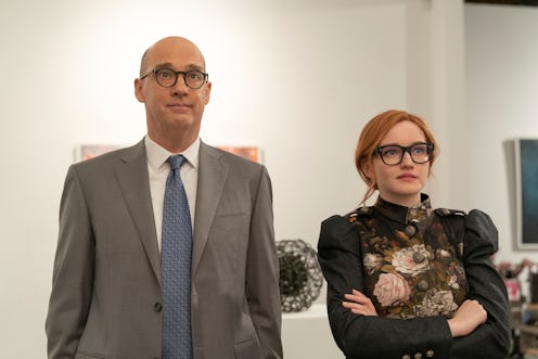 Anthony Edwards as Alan Reed, Julia Garner as Anna Delvey in episode 104 of 'Inventing Anna' via Net...