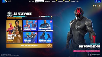fortnite the foundation skin release time