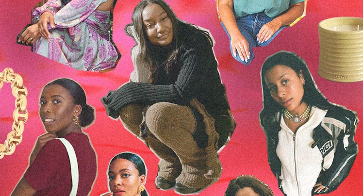 a collage of black women designers, store owners and tastemakers with their gift recommendations