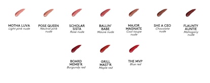 Fenty Icon Lipstick Swatches