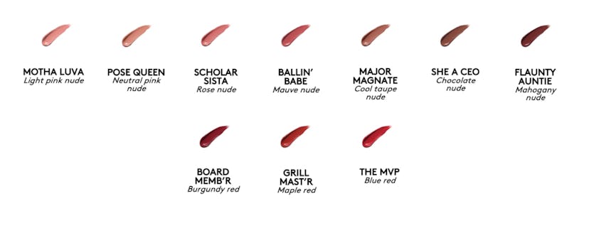 Fenty Icon Lipstick Swatches