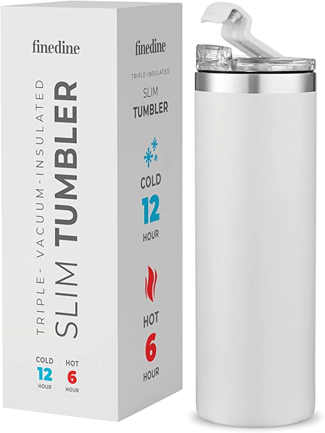 FineDine Insulated Skinny Stainless-Steel Tumbler
