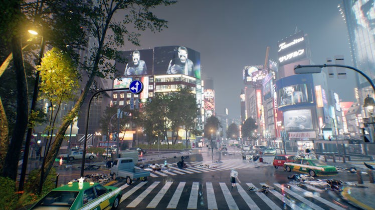 ghostwire: tokyo shibuya crossing