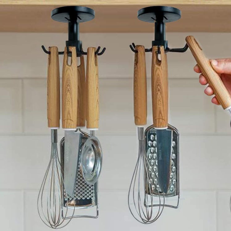 Aosome Under Cabinet Utensil Hanger