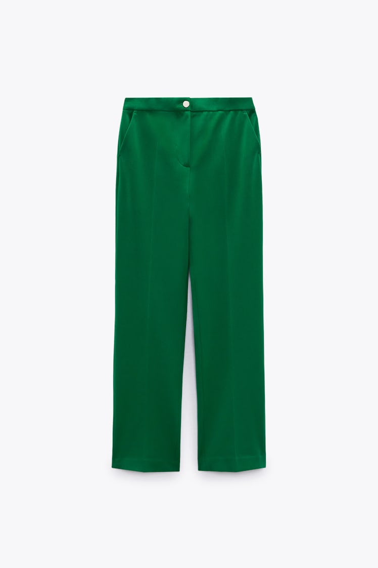 Zara green pants.