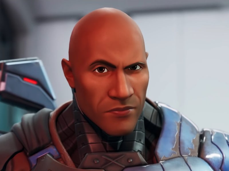 fortnite the foundation the rock