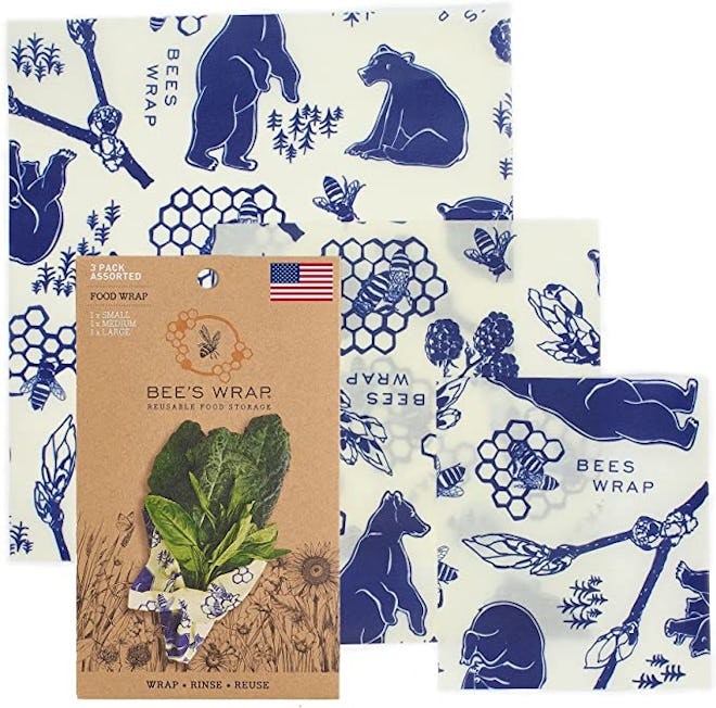 Bee's Wrap Reusable Food Wrap (3-Pack)