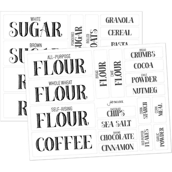 Jot & Mark Pantry Labels (Set of 36)