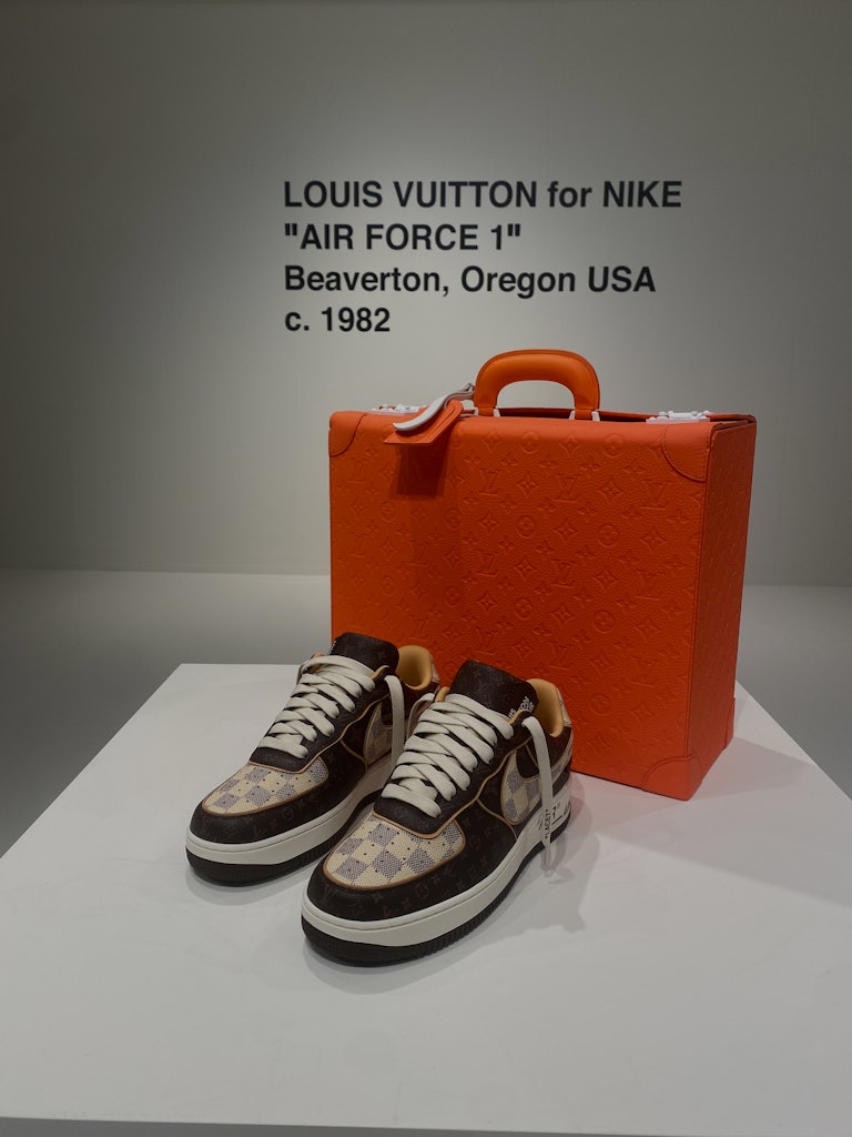 A look at Virgil Abloh’s $80K Nike x Louis Vuitton Air Force 1 shoes