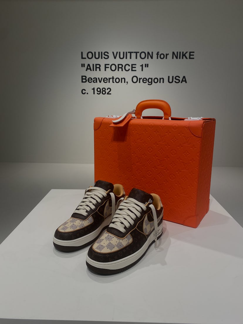 Nike x Louis Vuitton Air Force 1 Virgil Abloh Pilot Case Sotheby’s auction