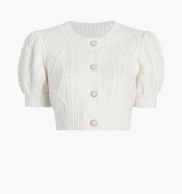 Hill House Home white cardigan sweater.