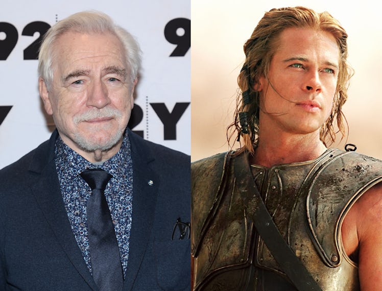 Brian Cox Brad Pitt Troy