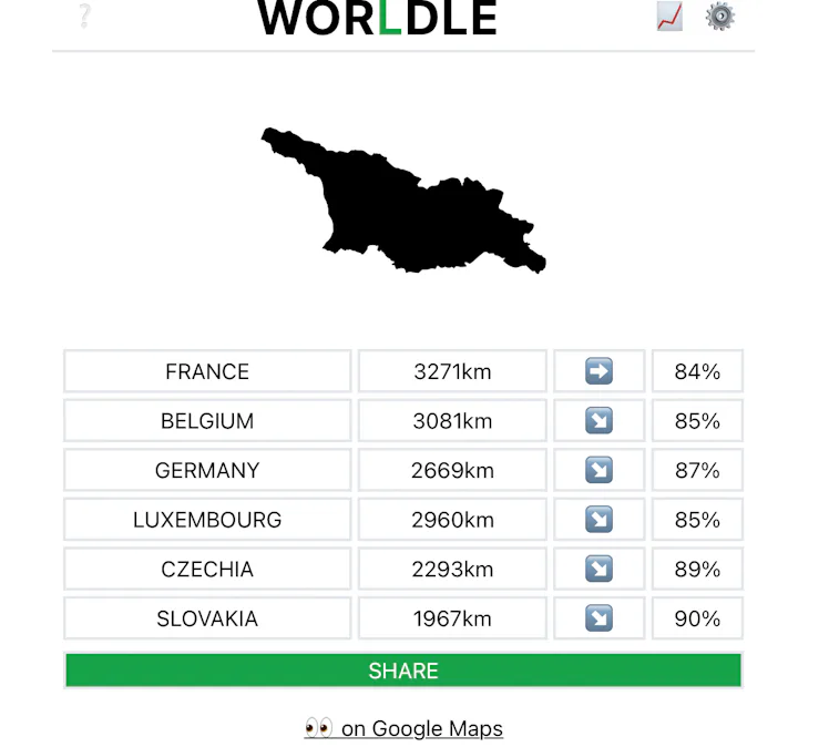 Worldle Layout How To Play Worldle For A Geographical Twist On Wordle