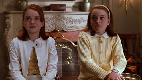 Lindsay Lohan recreated an iconic 'Parent Trap' scene on TikTok