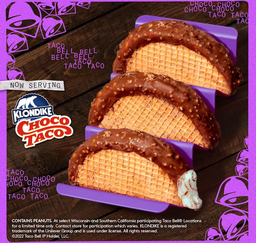 Here's where to get Taco Bell's Choco Taco in its 2022 return.