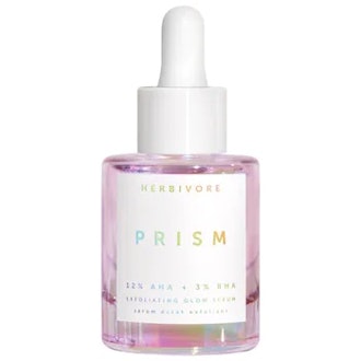 prismatic pink bottle of the Herbivore Prism Serum against a white background