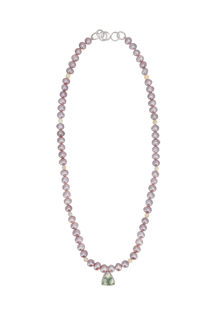 opal and pearl necklace